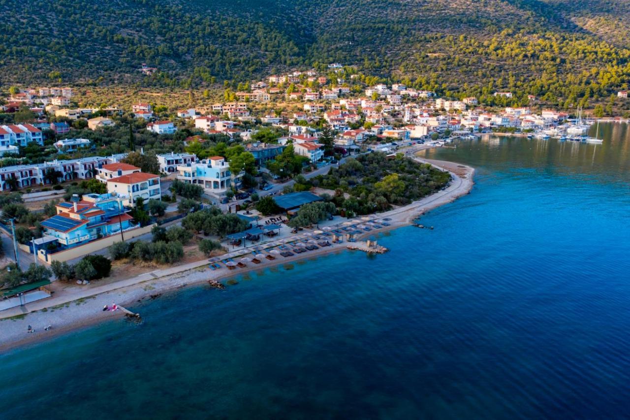 Villa Maira Luxurious With Private Swimming Pool Korfos Luaran gambar