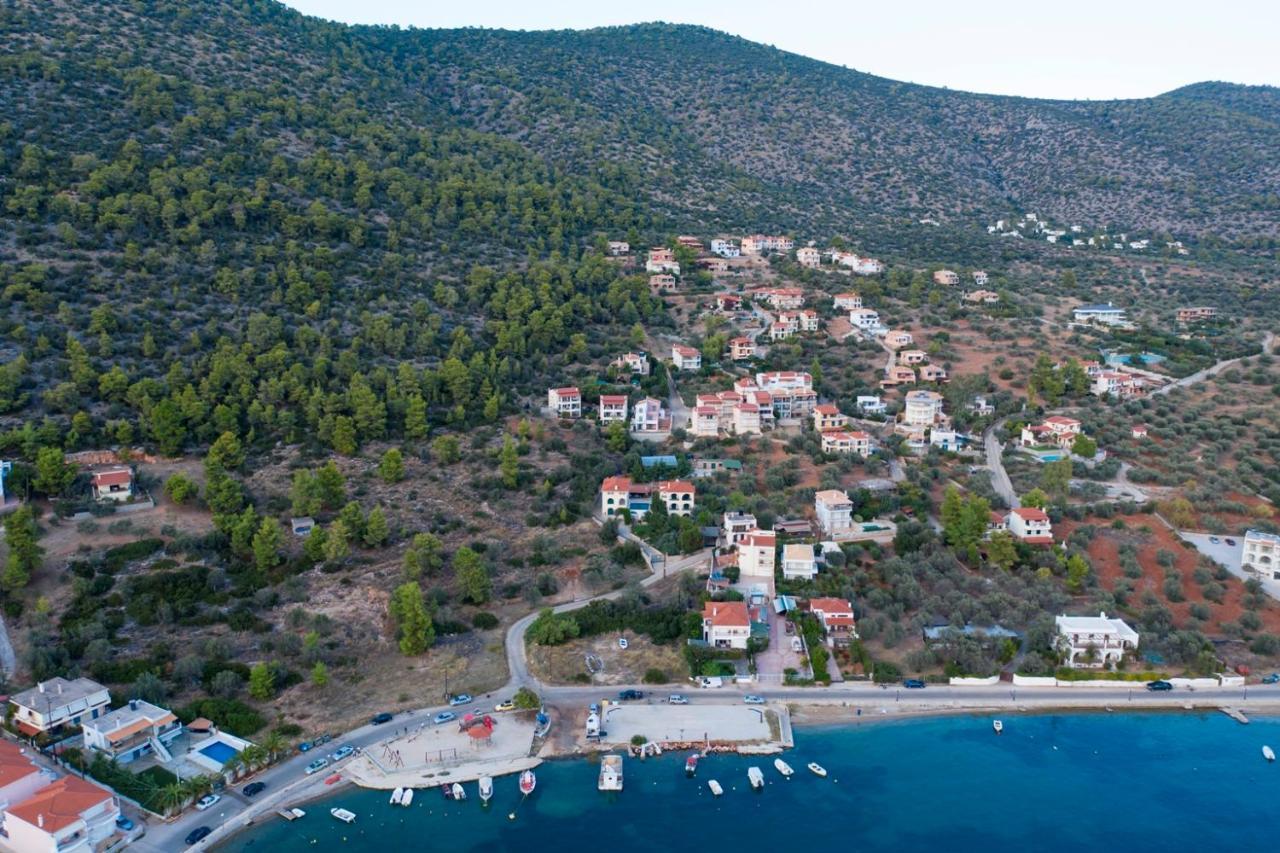 Villa Maira Luxurious With Private Swimming Pool Korfos Luaran gambar