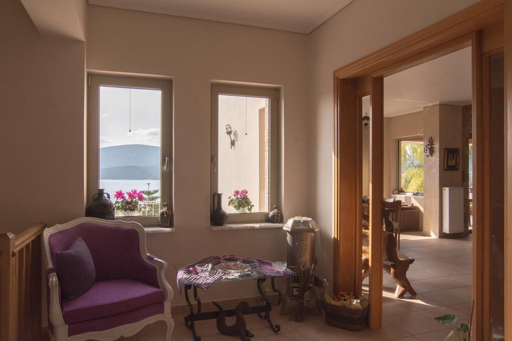 Villa Maira Luxurious With Private Swimming Pool Korfos Luaran gambar